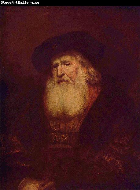 REMBRANDT Harmenszoon van Rijn Portrait of a Bearded Man